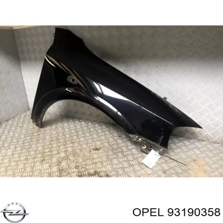 93190358 Opel Pára-lama dianteiro direito