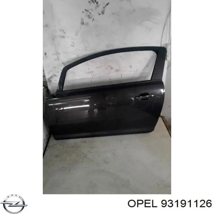 Porta dianteira esquerda Opel 124087 preço, a partir de 218,31 USD