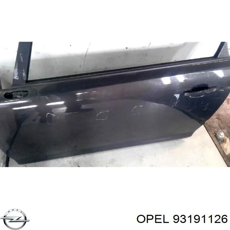 Porta dianteira esquerda Opel Corsa D S07