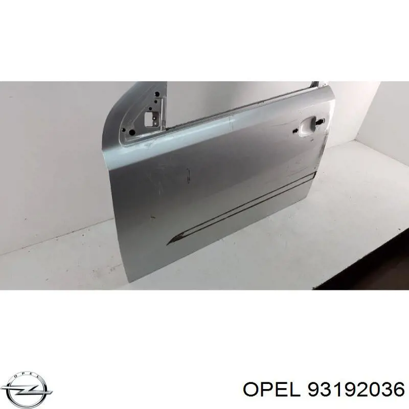 Compre 93192036 Opel Porta dianteira esquerda
