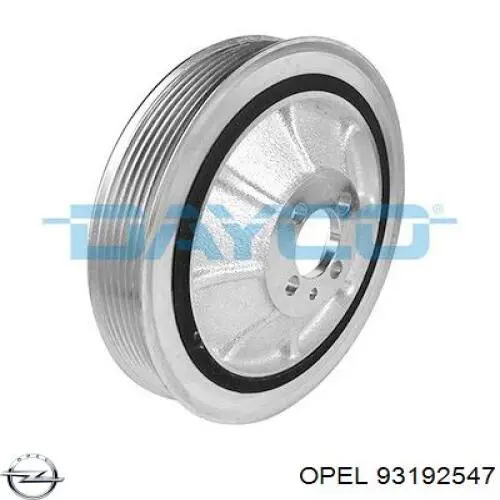 93192547 Opel Polia de cambota