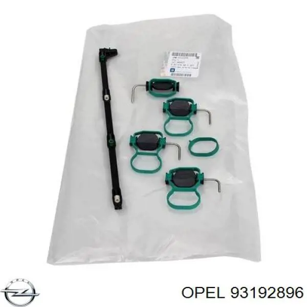 93192896 Opel Vedante de tubo coletor de admissão