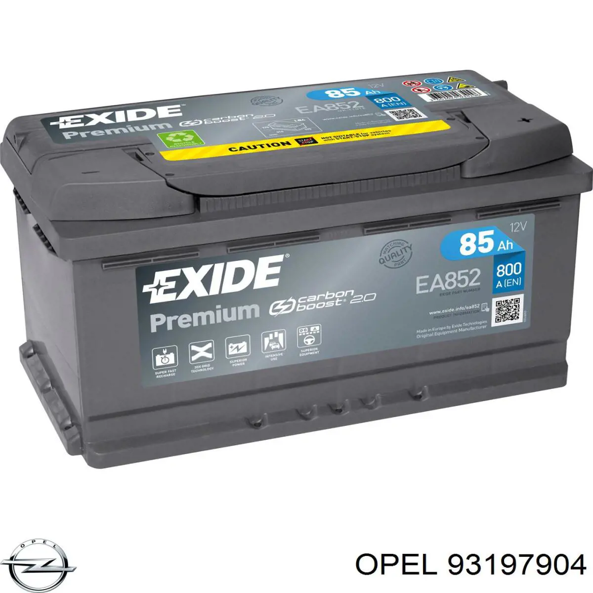 DA80 Duracell Bateria recarregável (PILHA)