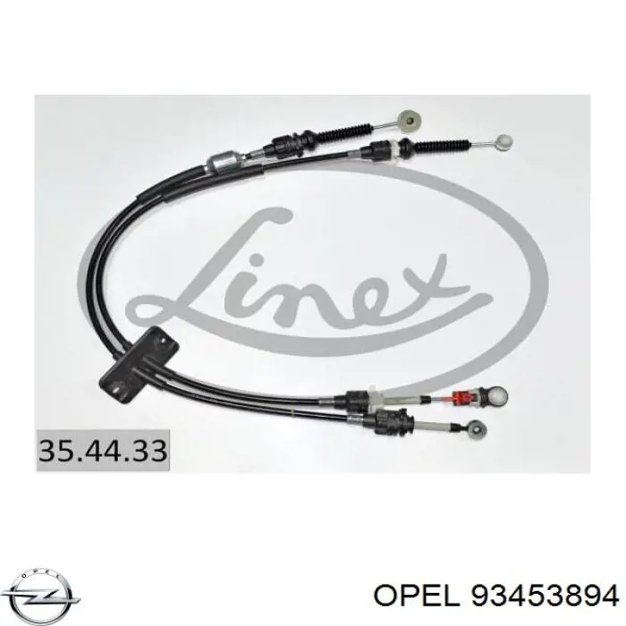 6000618599 Fiat/Alfa/Lancia Cabo de mudança duplo