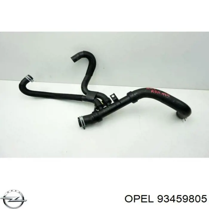 Compre 93866063 Peugeot/Citroen Mangueira (cano derivado) do radiador de esfriamento superior