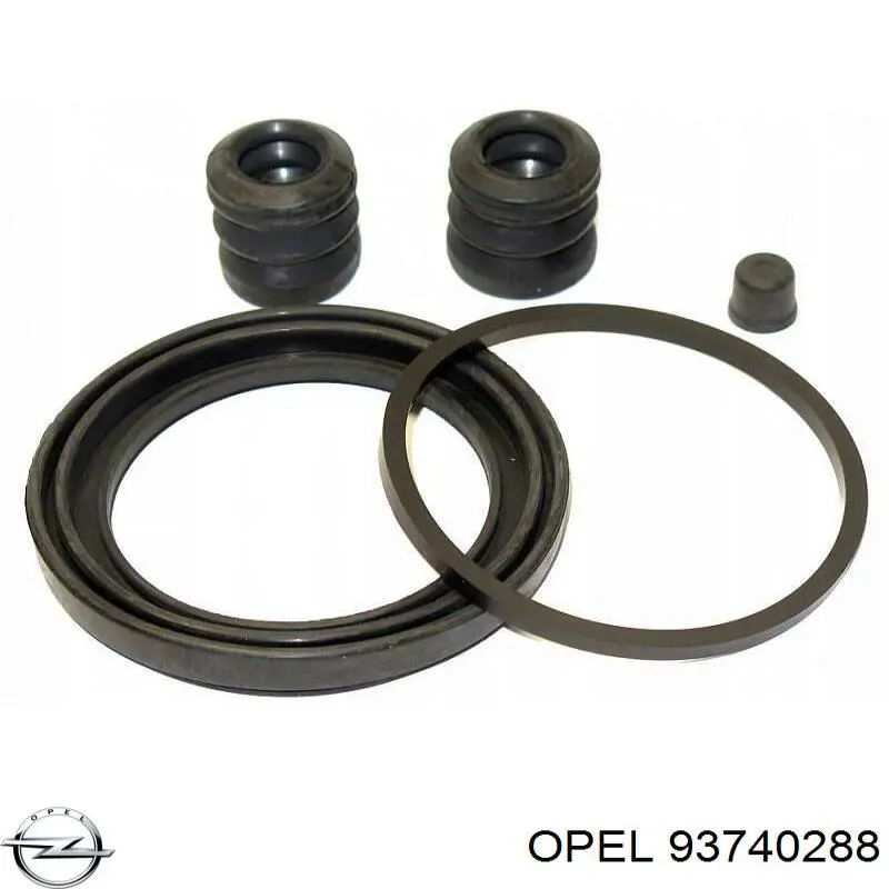 93740288 General Motors Kit de reparação de suporte do freio traseiro