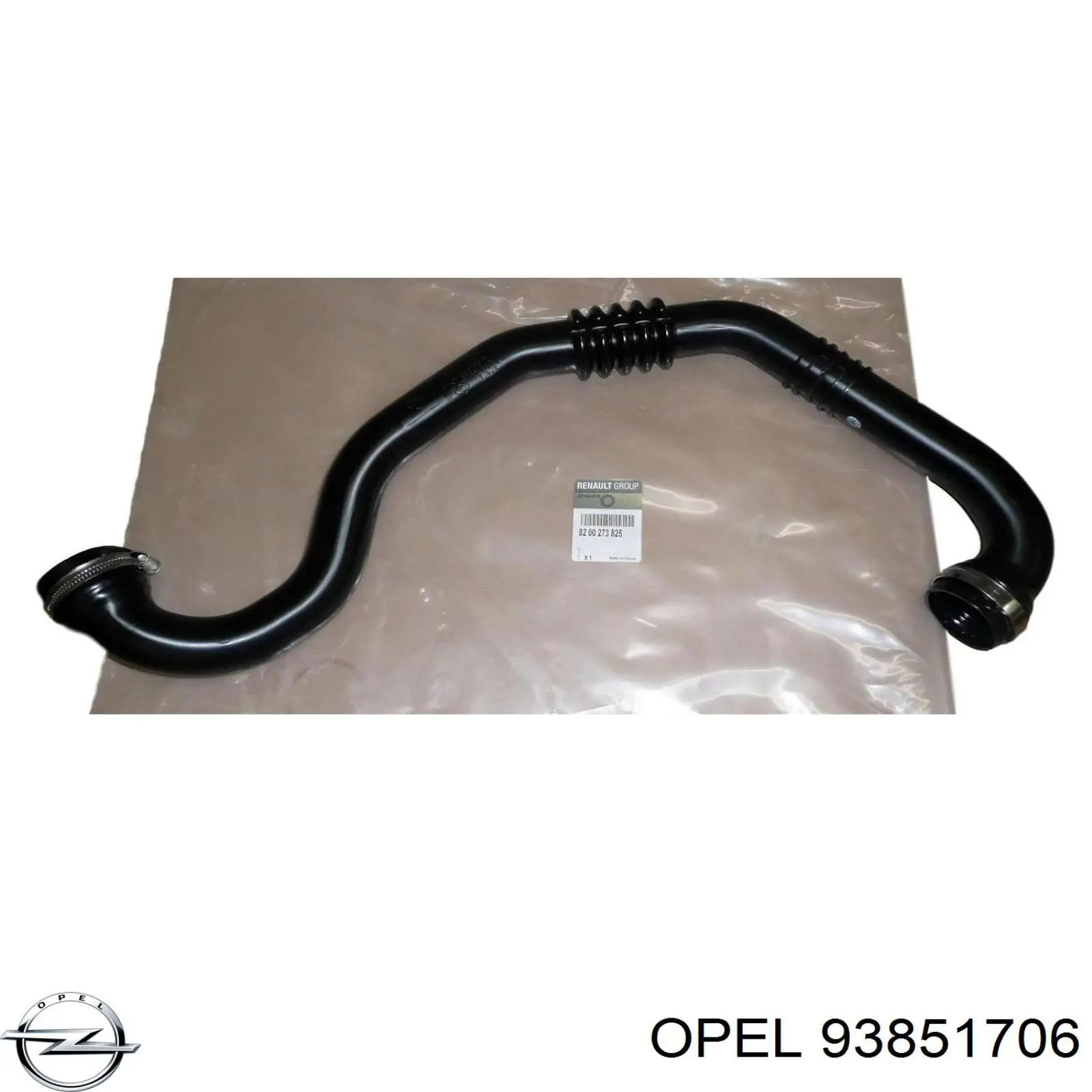 Compre 93851706 Opel Mangueira (cano derivado) de intercooler