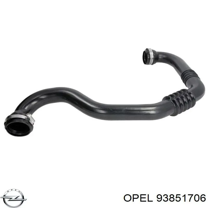 Mangueira (cano derivado) de intercooler Opel 93851706 preço, a partir de 40,37 USD