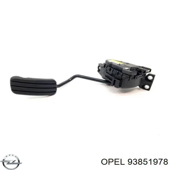 93851978 Renault (RVI) Pedal de gás (de acelerador)