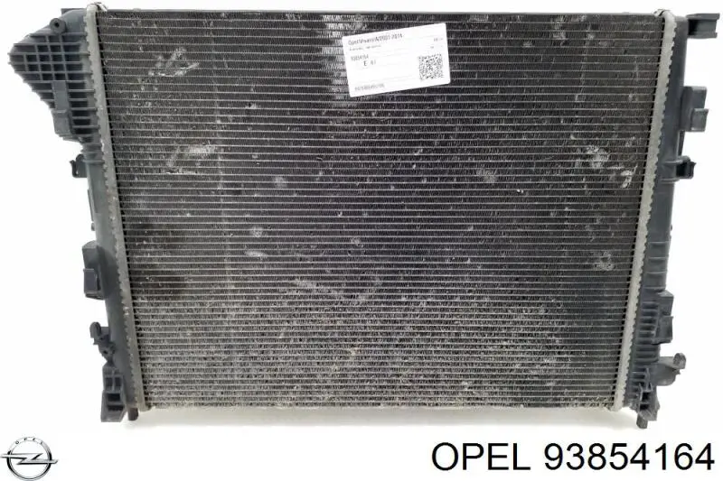 Compre 93854164 Opel Radiador de esfriamento de motor