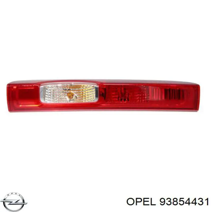 93854431 Opel Lanterna traseira esquerda