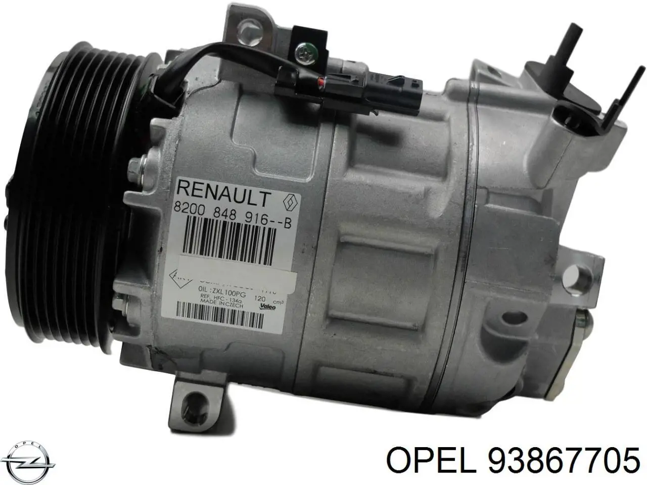 93867705 Opel Compressor de aparelho de ar condicionado