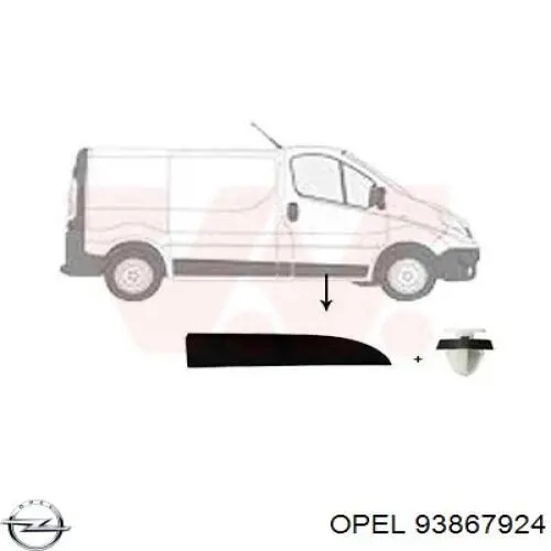 Moldura da porta dianteira direita Prasco FT9001403 preço, a partir de 55,02 USD