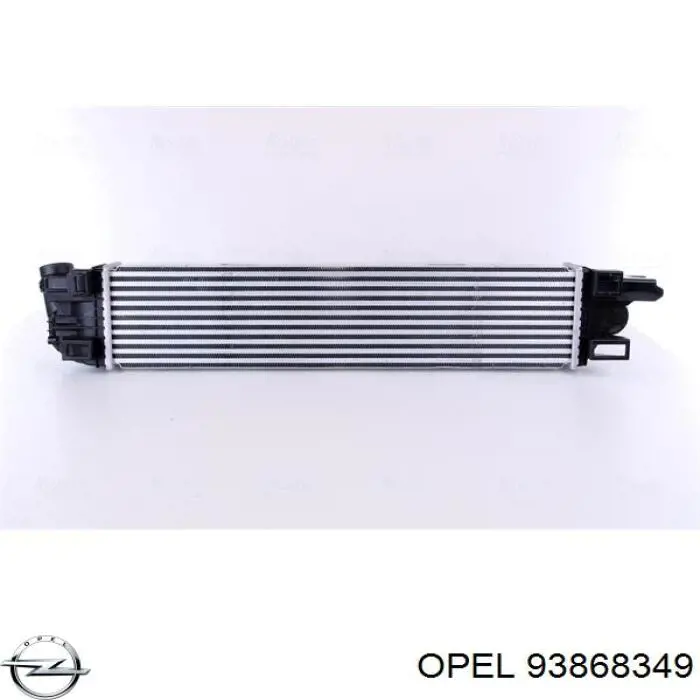 Compre 93868349 Opel Radiador de intercooler