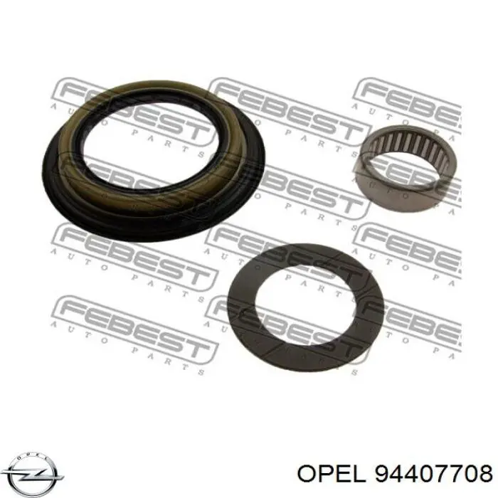 Rolamento do pino de apoio dianteiro Opel 94407708 preço, a partir de 5,81 USD