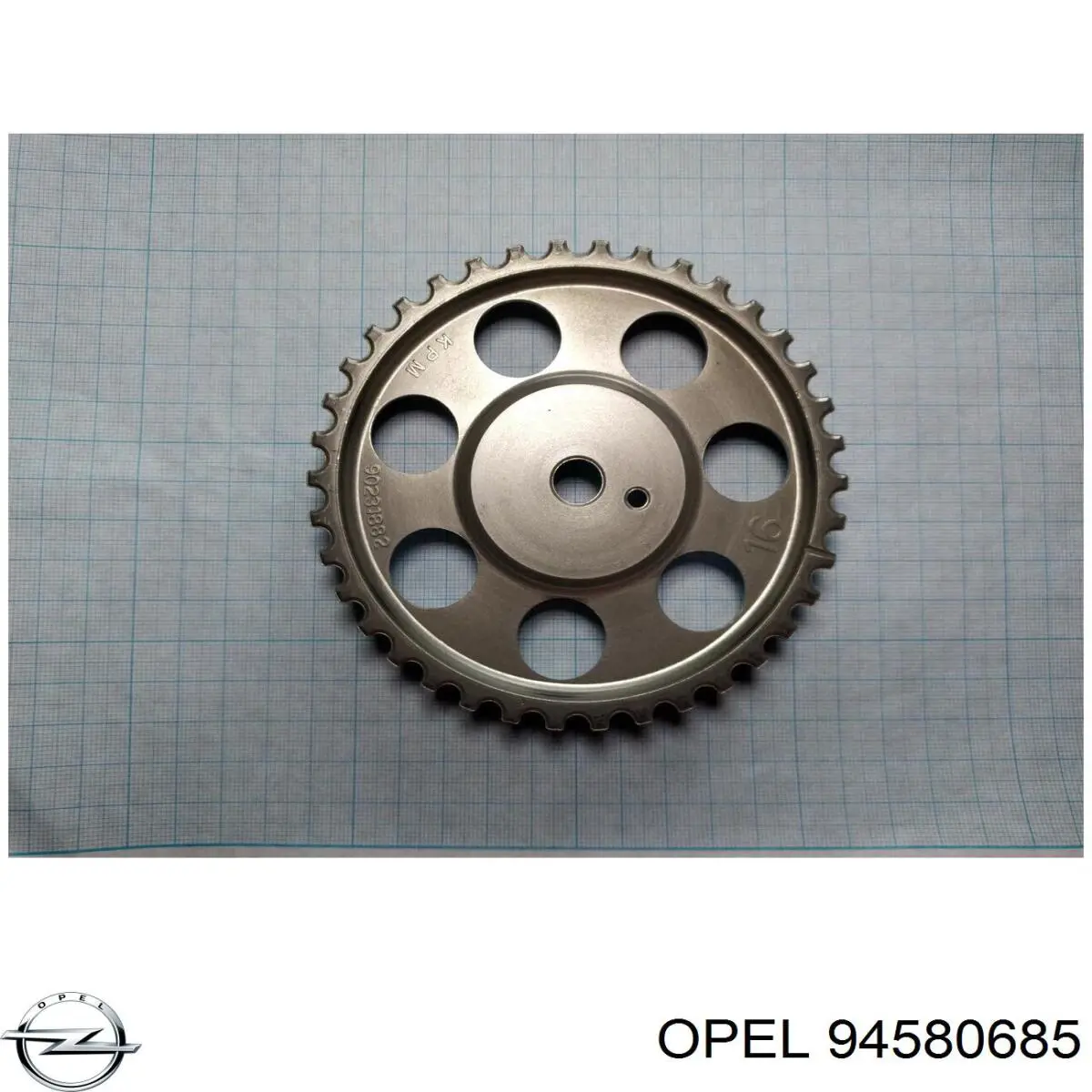 Engrenagem de cadeia da roda dentada da árvore distribuidora de motor para Chevrolet Aveo II T250, T255