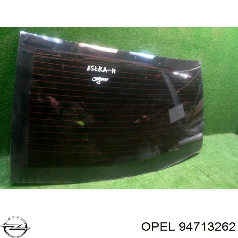  Vidro traseiro Opel Astra H sedan (L69) (2004 - 2014) H