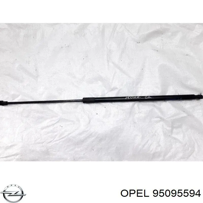 95095594 Opel Amortecedor de tampa de porta-malas (de 3ª/5ª porta traseira)