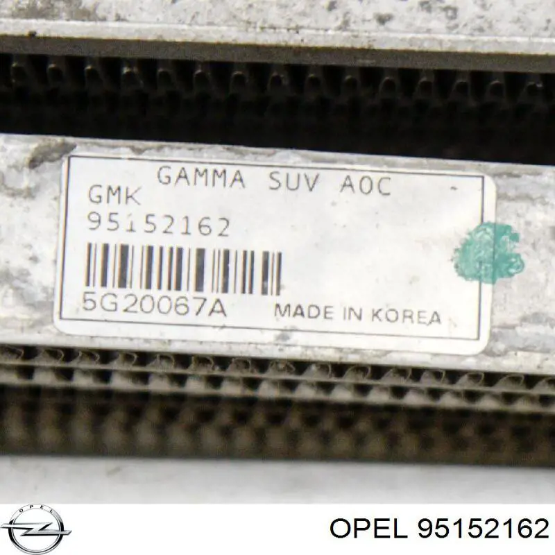 Radiador de esfriamento, Caixa Automática de Mudança Opel 95152162 preço, a partir de 138,14 USD