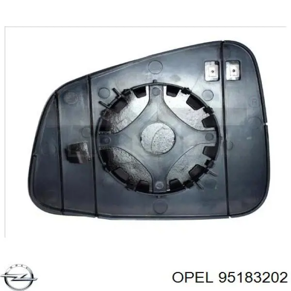 Compre L1226 SPJ Elemento espelhado do espelho de retrovisão direito
