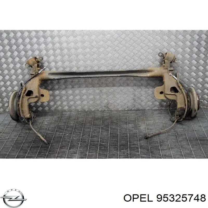 Compre 95325748 Opel Viga de suspensão traseira (plataforma veicular)
