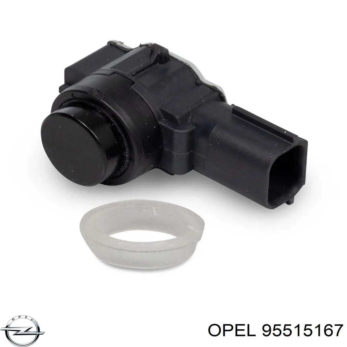 95515167 Opel Sensor dianteiro de sinalização de estacionamento (sensor de estacionamento)