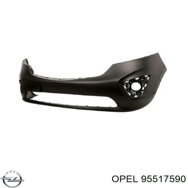 Pára-choque dianteiro Opel 95517590 preço, a partir de 287,07 USD