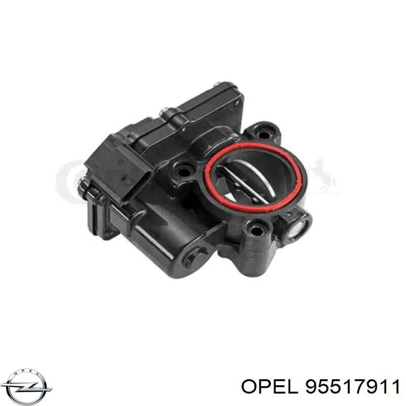 95517911 Opel Válvula de borboleta montada
