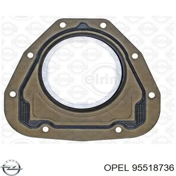 95518736 Opel Vedação traseira de cambota de motor