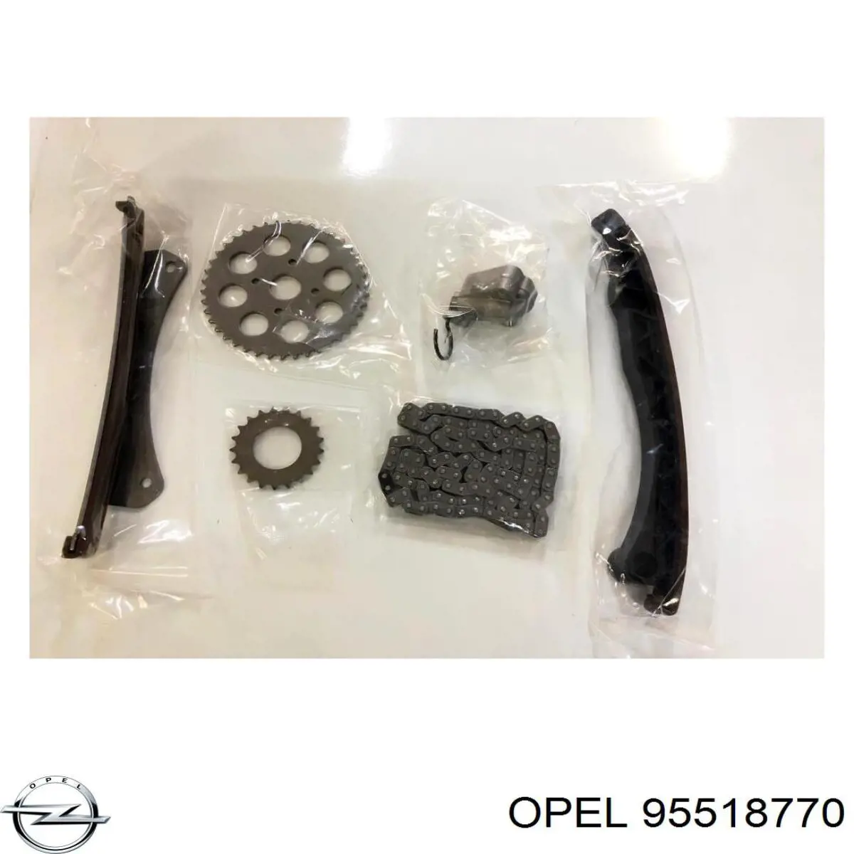 Cadeia do mecanismo de distribuição de gás, kit Opel 95518770 preço, a partir de 80,50 USD
