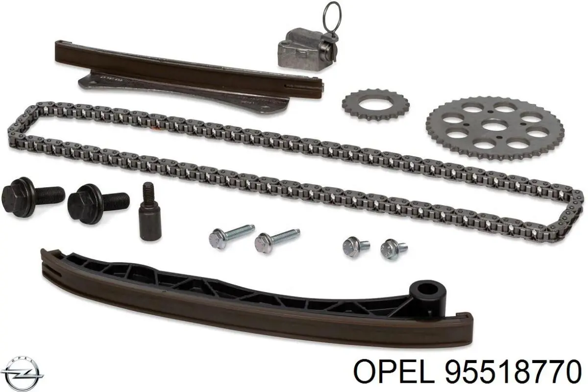 95518770 Opel Cadeia do mecanismo de distribuição de gás, kit