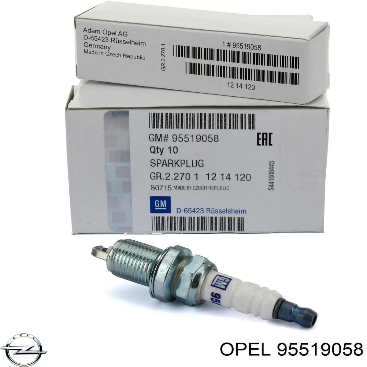 95519058 Opel Vela de ignição
