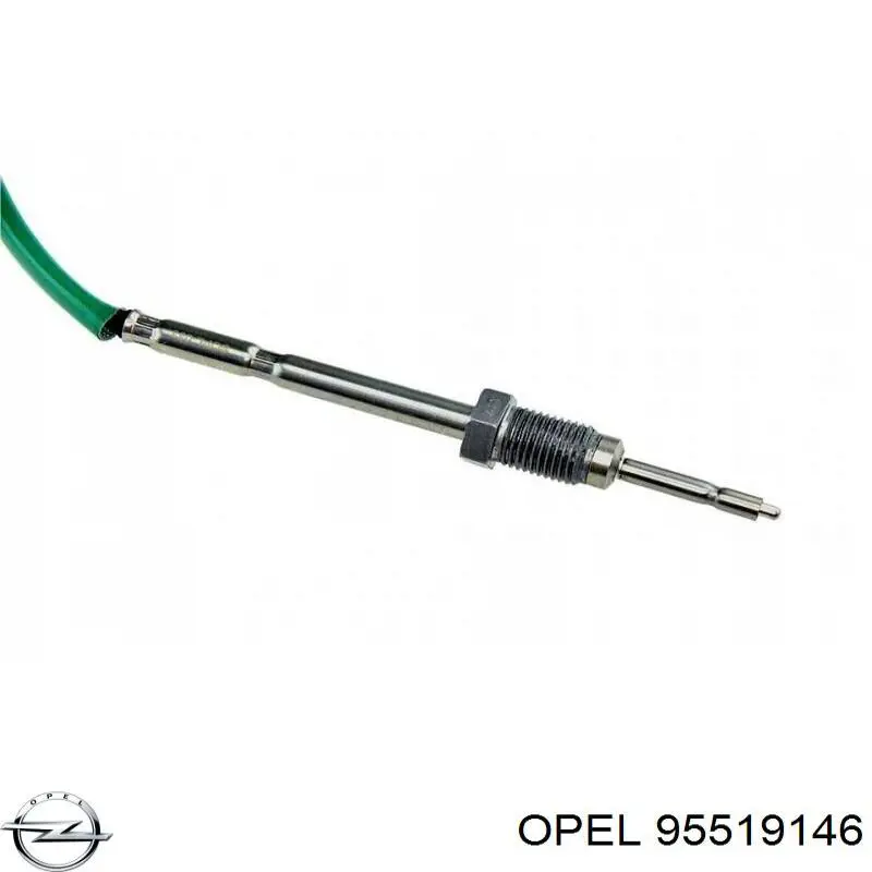 Sensor de temperatura dos gases de escape (GE), de válvula EGR 226408367R Nissan/Infiniti