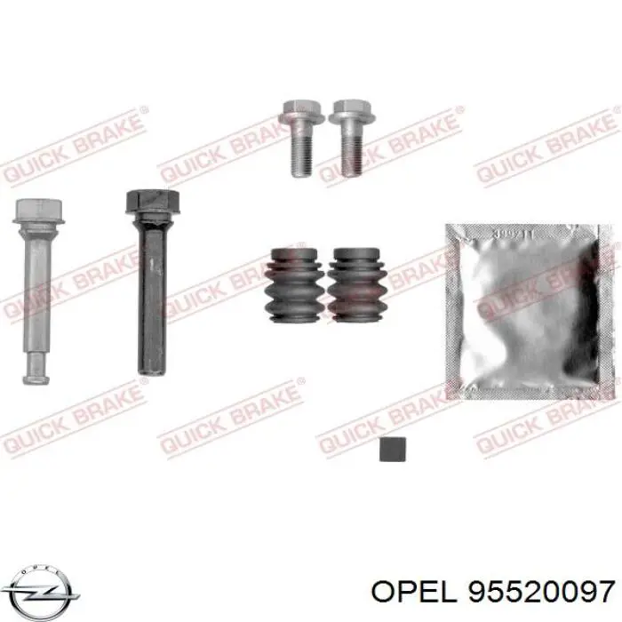 95520097 Opel Suporte do freio dianteiro direito