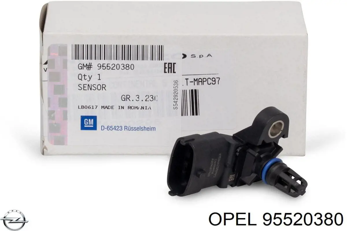 Sensor de pressão no coletor de admissão, MAP Renault (RVI) 166393621R preço, a partir de 97,56 USD