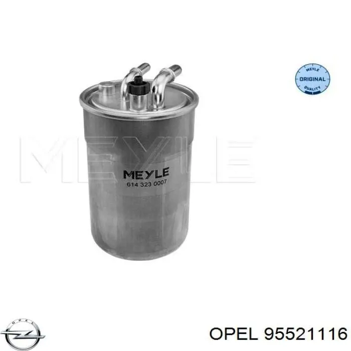 Filtro de combustível Opel 95521116 preço, a partir de 26,16 USD