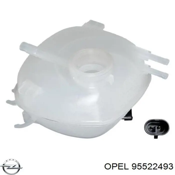 Compre 95522493 Opel Tanque de expansão do sistema de esfriamento