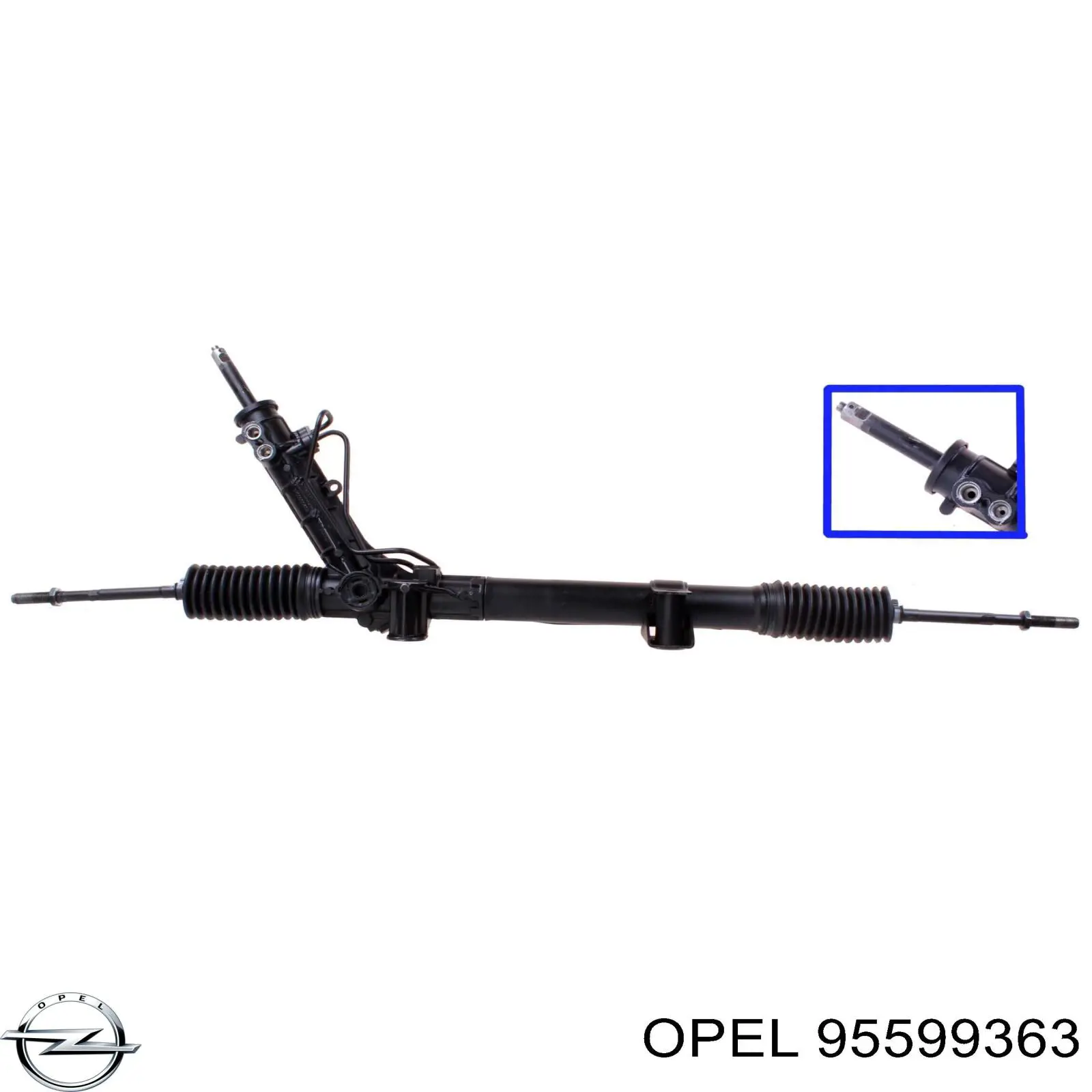 4422208 Opel Cremalheira da direção