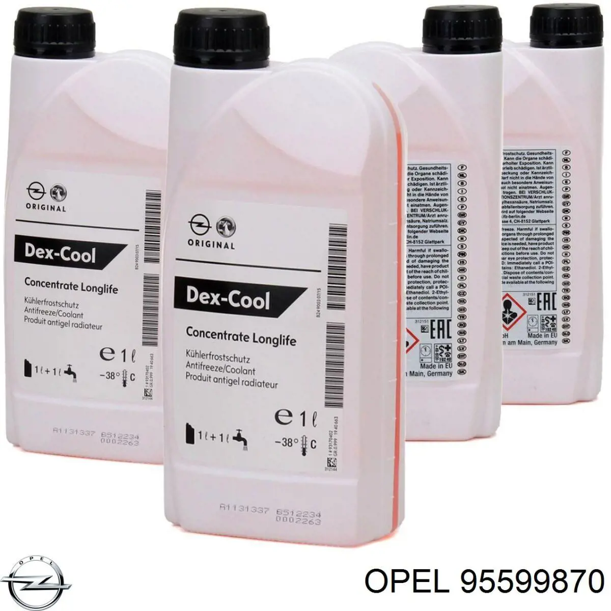 Fluido de esfriamento 95599870 Opel