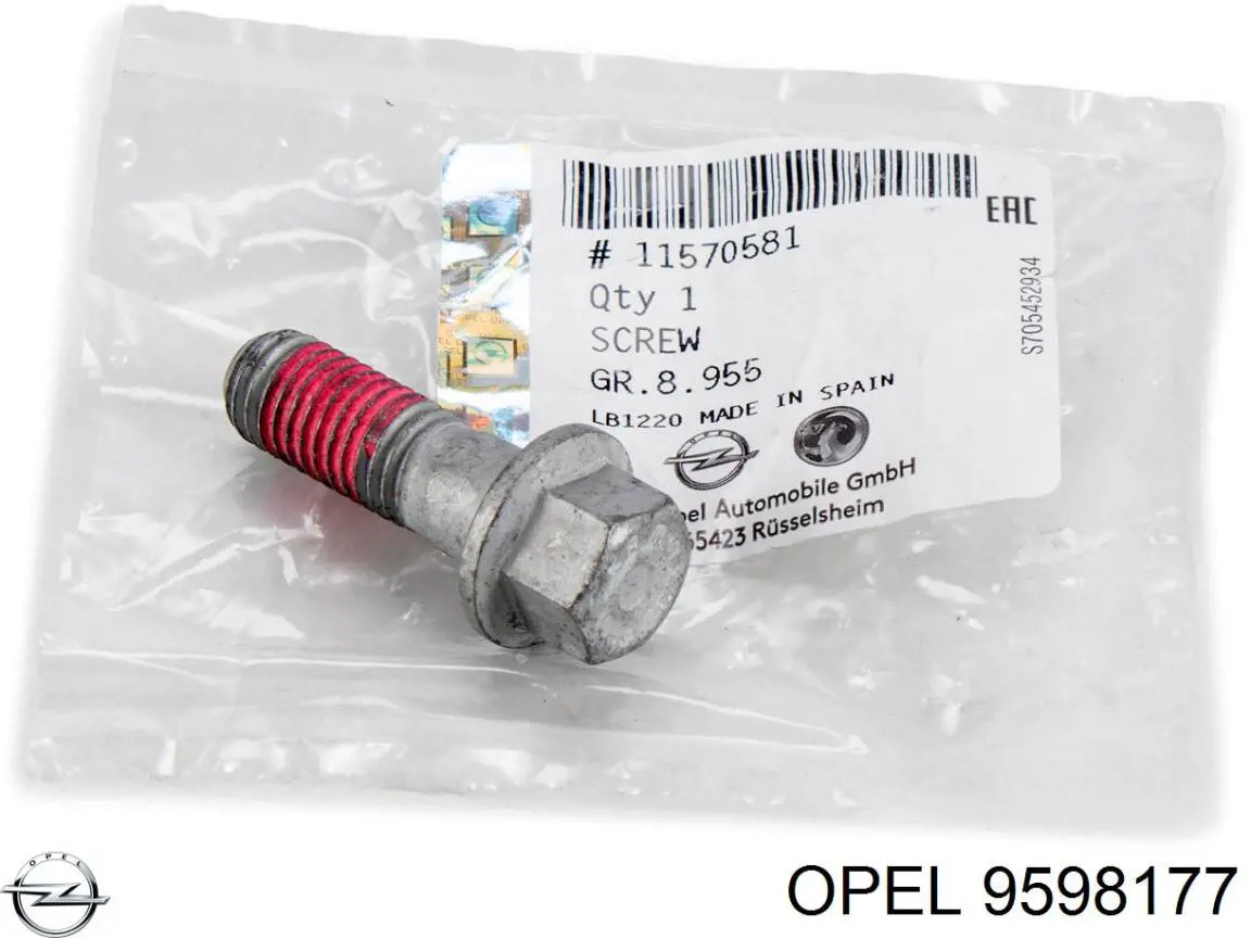 Porca de roda Opel 9598177 preço, a partir de 5,13 USD