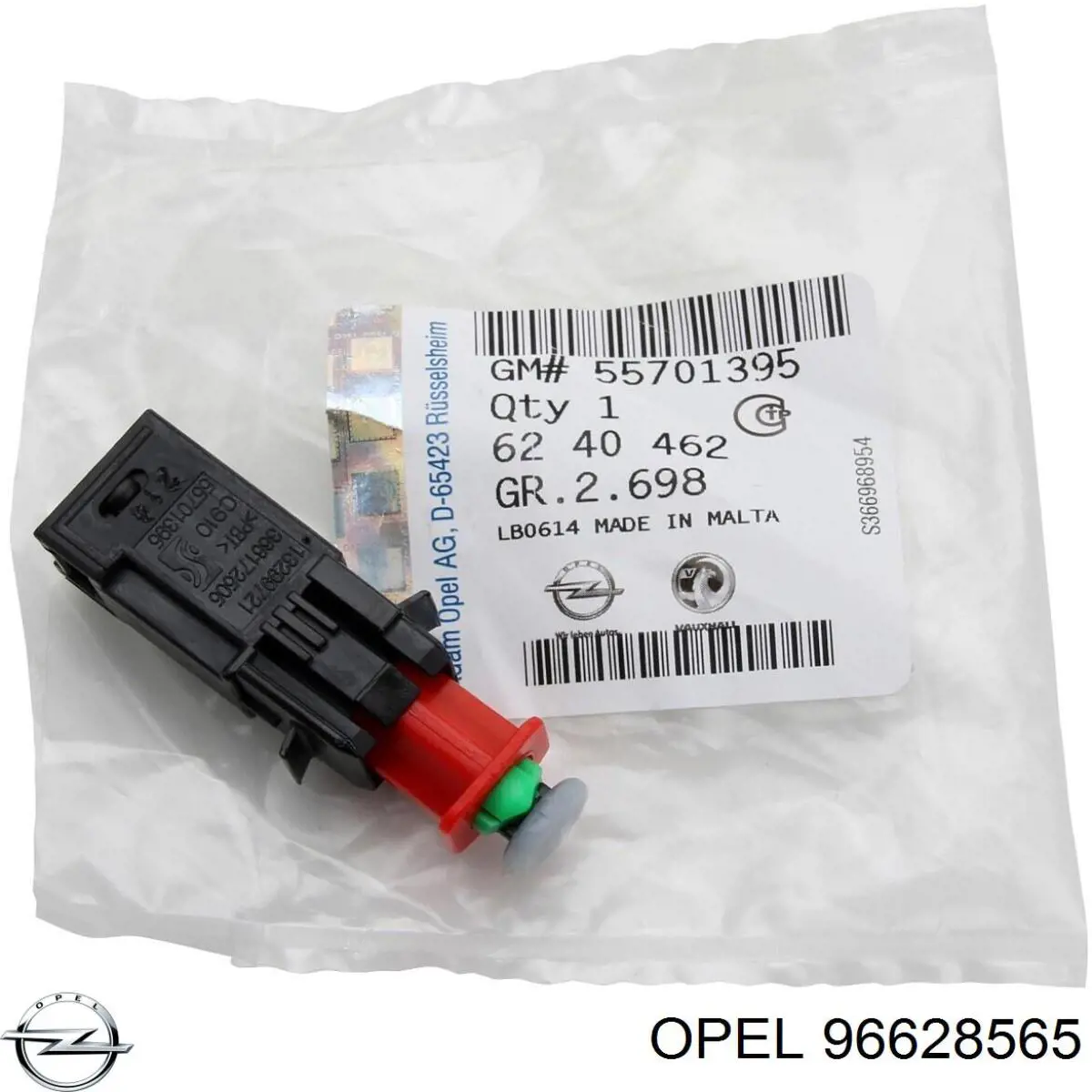 Compre 96628565 Opel Sensor de ativação do sinal de parada