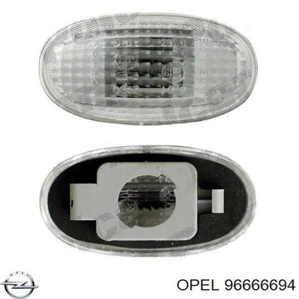 3726913 VAN Wezel Luz intermitente no pára-lama