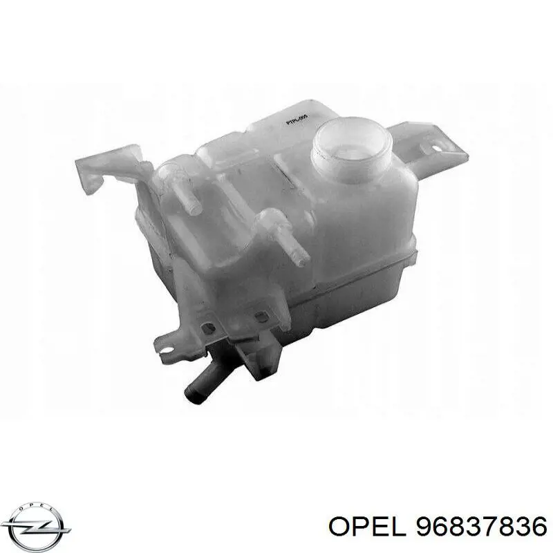 96837836 Opel Tanque de expansão do sistema de esfriamento
