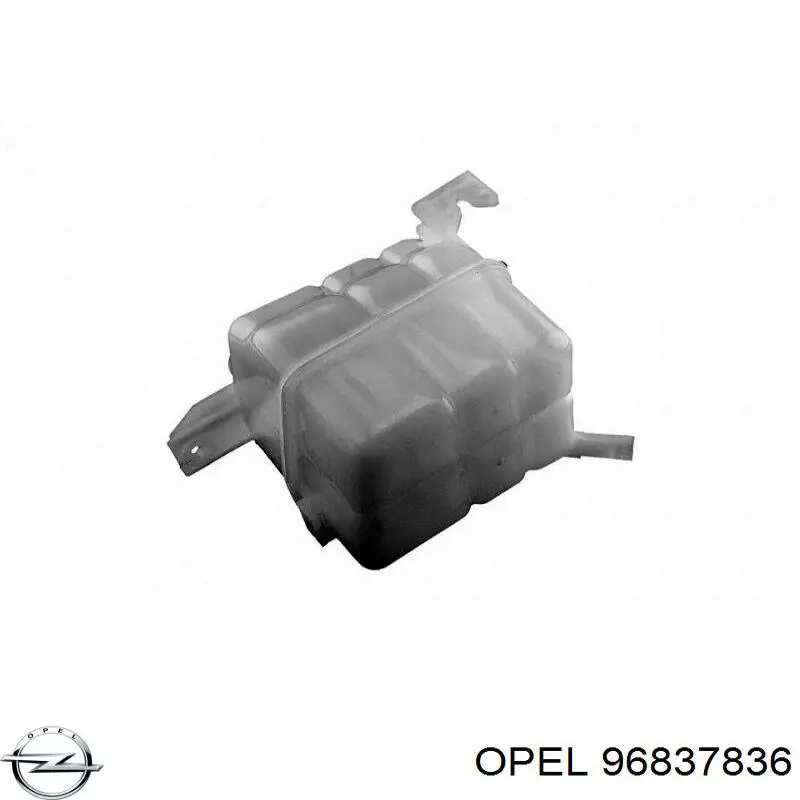 Tanque de expansão do sistema de esfriamento Opel 96837836 preço, a partir de 30,59 USD