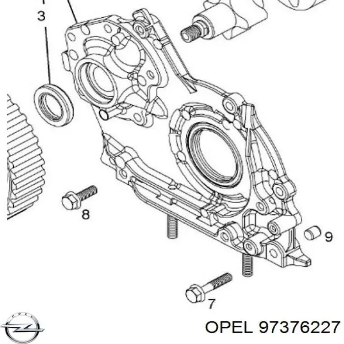 Bomba de óleo Opel 97376227 preço, a partir de 138,08 USD