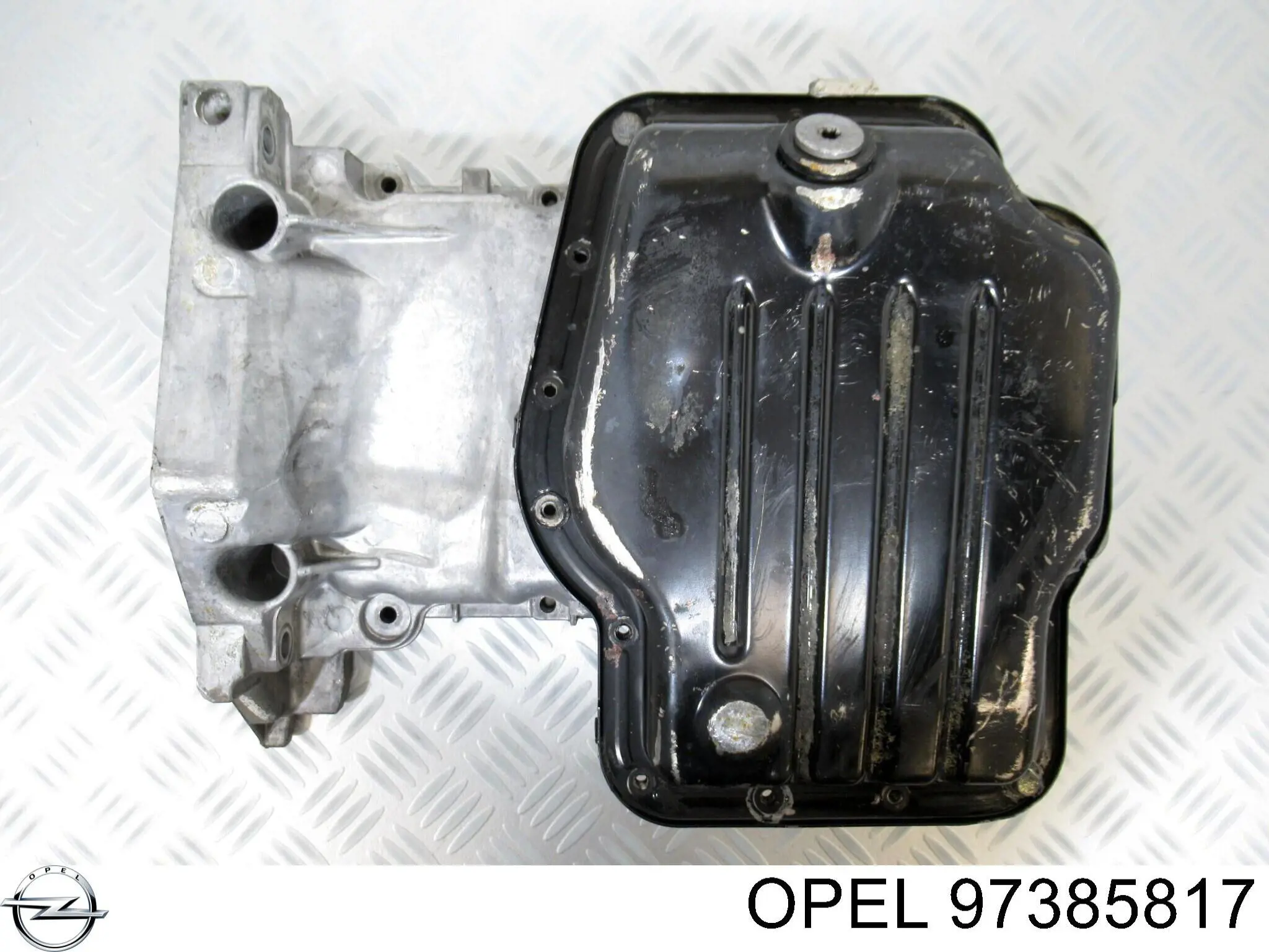 Compre 97385817 Opel Panela de óleo de cárter do motor