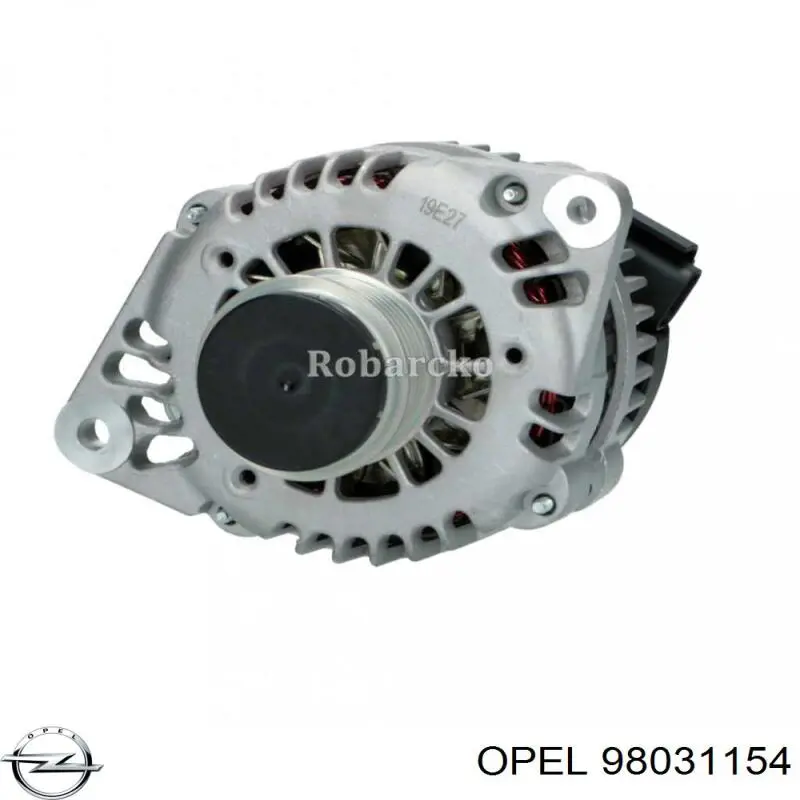 98031154 Opel Gerador