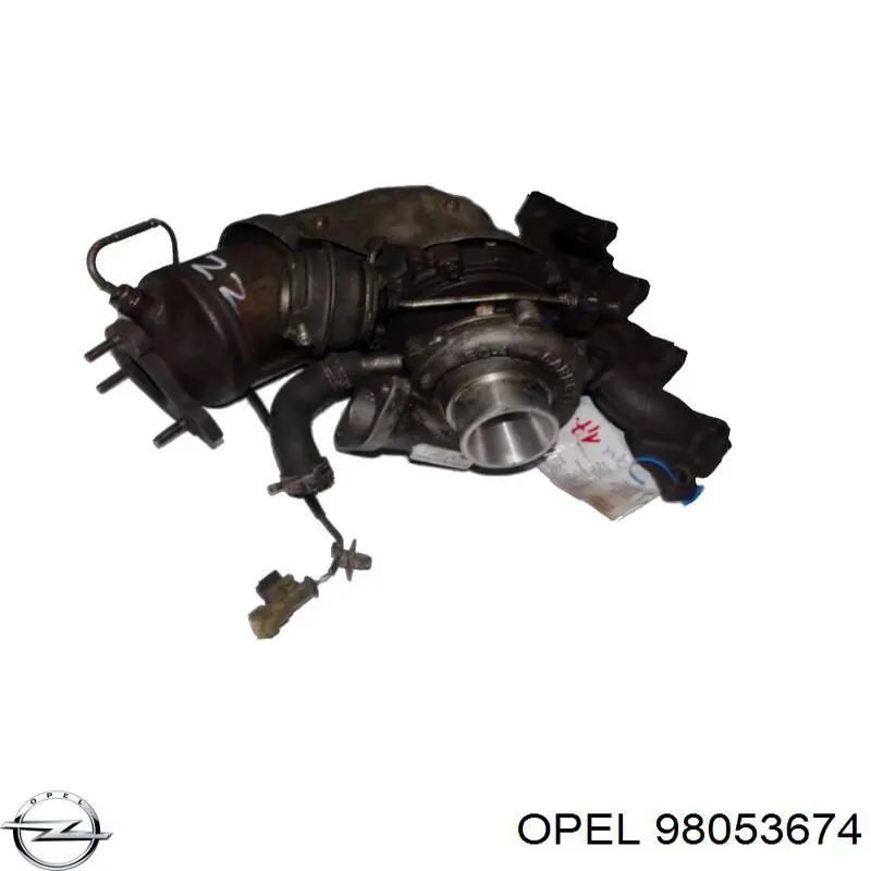 98053674 Opel Turbina