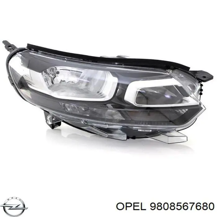 Luz direita Opel 9808567680