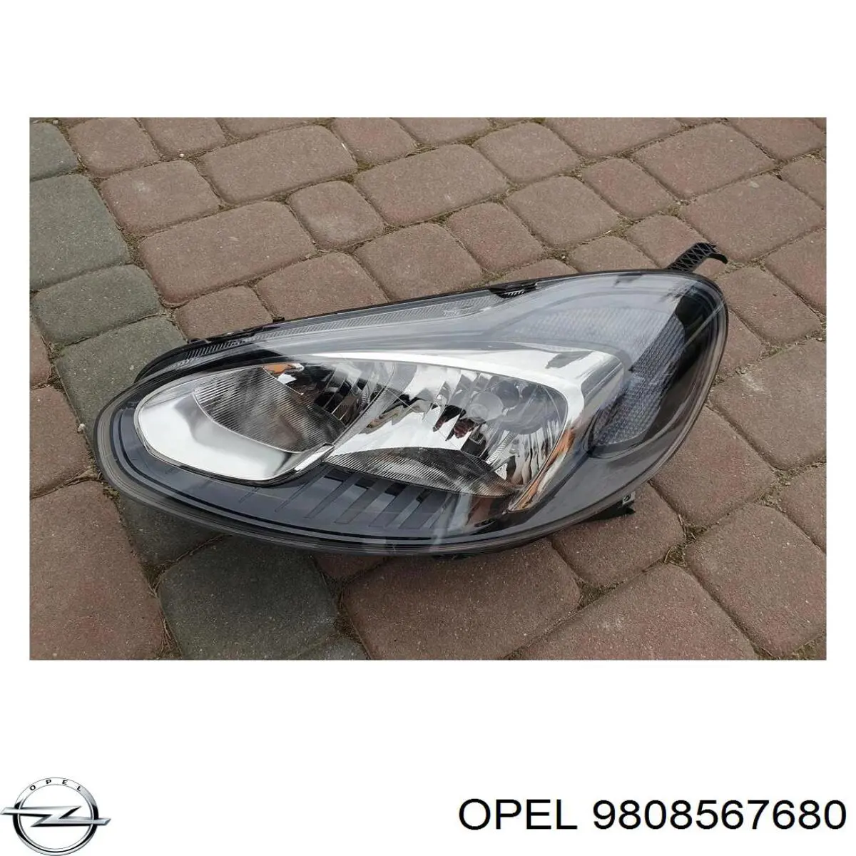 Luz direita 9808567680 Opel
